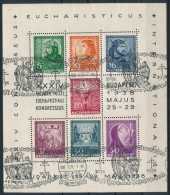 O 1938 Eucharisztikus Blokk (9.000) - Autres & Non Classés