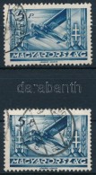 O 1936 RepülÅ‘ (III.) 2 Db 5P (10.000) - Other & Unclassified
