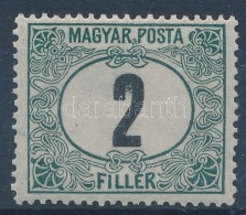 ** 1920 Magyar Posta Portó 2f, Pont A MAGYAR Után - Andere & Zonder Classificatie