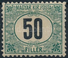 * 1903 Portó 50f 11 3/4 : 12 Fogazással (5.000) - Other & Unclassified