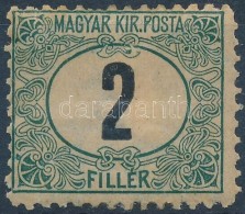 * 1903 Portó 2f 11 1/2 Fogazással (5.000) - Other & Unclassified