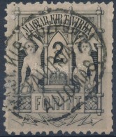 O 1874 Távírda Réznyomat 2Ft 11 1/2 Fogazással, Rövid Fogak - Other & Unclassified