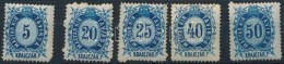 ** 1874 Távírda 5kr, 20kr-50kr - Sonstige & Ohne Zuordnung