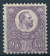 ** 1883 Újnyomat 25kr Ibolya (20.000) - Autres & Non Classés