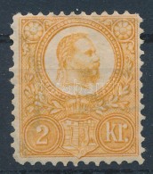 * 1883 Újnyomat 2kr Narancs (5.000) - Other & Unclassified