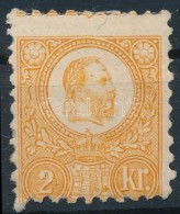 * 1871 Réznyomat 2kr (gumihiba) - Other & Unclassified