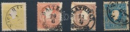 O 1858 4 Klf Bélyeg - Autres & Non Classés