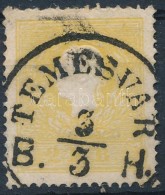 O 1858 2kr II. (felül Rövid Fogak) 'TEMESVÁR B. H.' - Other & Unclassified