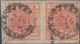 1850 3kr Pár HP IIIa Jó / Szép Szélekkel / Pair With Nice Margins... - Autres & Non Classés