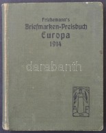 Friedemann's Europa 1914 Bélyegkatalógus - Andere & Zonder Classificatie