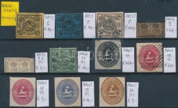 (*) O 1853-1865 Klasszikus összeállítás, 11 Db Bélyeg (Mi EUR 850,-) - Autres & Non Classés