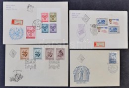 Magyar FDC RészgyÅ±jtemény 1955-bÅ‘l 2 Db, 1965-bÅ‘l 2 Db és 1967-1970 + 1983-as évek 2... - Andere & Zonder Classificatie