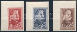 ** 1949 Sztálin ívsarki Vágott Sor (3.000) - Autres & Non Classés