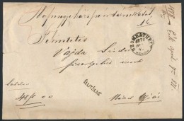 1871 Ex Offo Pénzeslevél 'SZOMBATHELY' (E 3.25 Gudlin 500 Pont) - Other & Unclassified