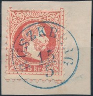 1867 5kr Luxus Kék 'RUSZKBERG' - Other & Unclassified