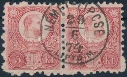 O 1871 Réznyomat 5kr Pár Luxus 'NÉMET-LIPCSE LIPTO M.' (Gudlin 500 P) - Sonstige & Ohne Zuordnung