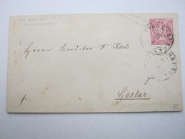 VIENENBURG  , Klarer Stempel Auf Brief - Postal  Stationery