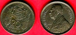 20 FRANCS ( KM 124) TB 5 - 1922-1949 Louis II