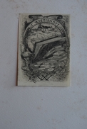 Ex-libris Illustré,  XIXème - C. Wiggishoff Gravé Par Bertrand Louis-Aristide - Exlibris