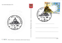 ZK  Paus Benediktus XVI   /   Zegel Nr  1431 ( Met Eifeltoren ) - Covers & Documents