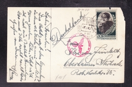 SC 11-70  OPEN LETTER SEND FROM USSR TO GERMANY WITH GERMAN CENZURA  MARK. - Lettres & Documents