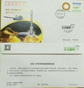 TKYJ-2016-13 China Success Manned Space Mission Tiangong 2 COMM.COVER - Asia