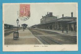 CPA Chemin De Fer La Gare MANTES 78 - Mantes La Ville