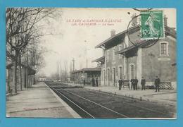 CPA 538 -  Chemin De Fer La Gare CAUSSADE 82 - Caussade