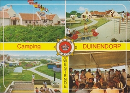 Grote Kaart Westende Camping Duinendorp RACB KACB 1985 - Westende