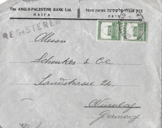 PALESTINA / Haifa Nach Nürnberg → Registered-Letter  1931 - Palestine