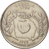Monnaie, États-Unis, Quarter, 1999, U.S. Mint, Philadelphie, SUP, Copper-Nickel - 1999-2009: State Quarters