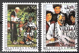 UNO Genf 1993 MiNr.225 - 226  O Gest.Würde Und Teilhabe Für Senioren (  4062 ) - Usati