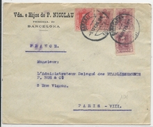 ESPAGNE - 1926 - LETTRE De BARCELONE => FRANCE - Cartas & Documentos