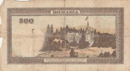 500 LEI, CASTLE, 1941,ROMANIA. - Romania