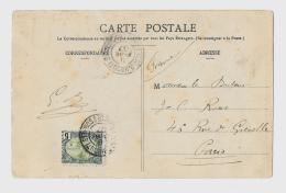 Colonies Françaises – Côte Des Somalis « DJIBOUTI »C.P.E. Illustrée - Signature - Tarif « FRANCE - Cartas & Documentos