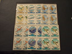 RUSSIA - P.A. 1978 AEREI  6 VALORI, In Quartine(blocks Of Four)- NUOVI(++) - Unused Stamps