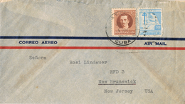 20493. Carta Aerea MATANZAS (Cuba) 1949 To USA - Briefe U. Dokumente