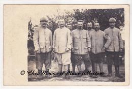 WWI 1916 - 75 EME REGIMENT - GRENADIERS - FAVERAIS - CARTE PHOTO MILITAIRE - Guerra 1914-18