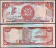 Trinidad & Tobago P 41 - 1 Dollar 2002 - UNC - Trinidad Y Tobago