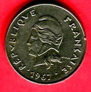 50 FRANC 1967 (G  19) TTB 4 - Frans-Polynesië