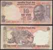 India DEALER LOT ( 5 Pcs ) P 95 N - 10 Rupees 2010 - UNC - Indien