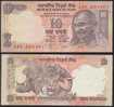 India DEALER LOT ( 5 Pcs ) P 95 N - 10 Rupees 2010 - UNC - Inde