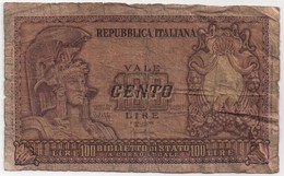 Billet De Banque ITALIE - 100 Lire De 1951 - 100 Lire