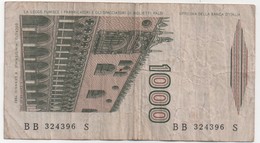 Billet De Banque ITALIE - 1000 Lire De 1982 - 1.000 Lire