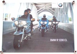 BMW R 1200 CL Manifesto Poster Concessionari Anni '90 Originale - Genuine Dealer's Poster - Affiche Originale - Autres & Non Classés