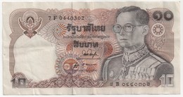 Billet De Banque TAILANDE - 10 Baht - Tailandia