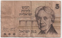 Billet De Banque ISRAEL - 5 Lirot De 1973 - Israël