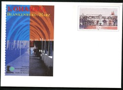 BUND USo27 Sonder-Umschlag KLOSTER MICHAELSTEIN BLANKENBURG ** 2001 - Abadías Y Monasterios