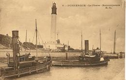 CPA-1914-59-DUNKERQUE-Le PHARE-Les REMORQUEURS-TBE- - Tugboats