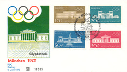 L2666 - BRD (1970) Bonn 1 (FDC) Olympic Games 1972 Munich - Summer 1972: Munich